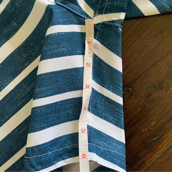 Ezekiel Men's Navy White Stripe Swim Shorts Boardshorts Swim Trunks Size 36 - Picture 13 of 14